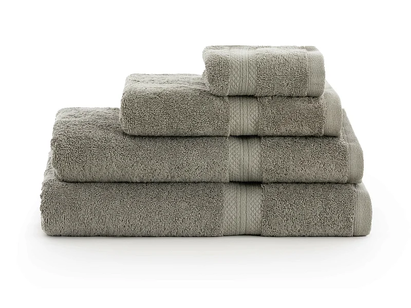 Toalla 100% algodÃ³n peinado 650 gr. Army Green - 30X50 (2 unidades)