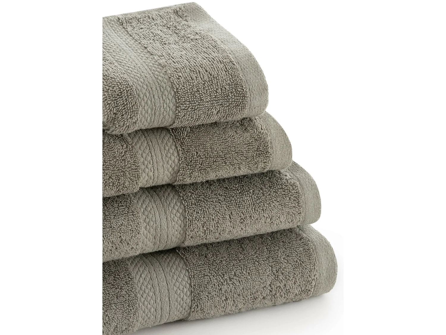 Toalla 100% algodÃ³n peinado 650 gr. Army Green - 30X50 (2 unidades)