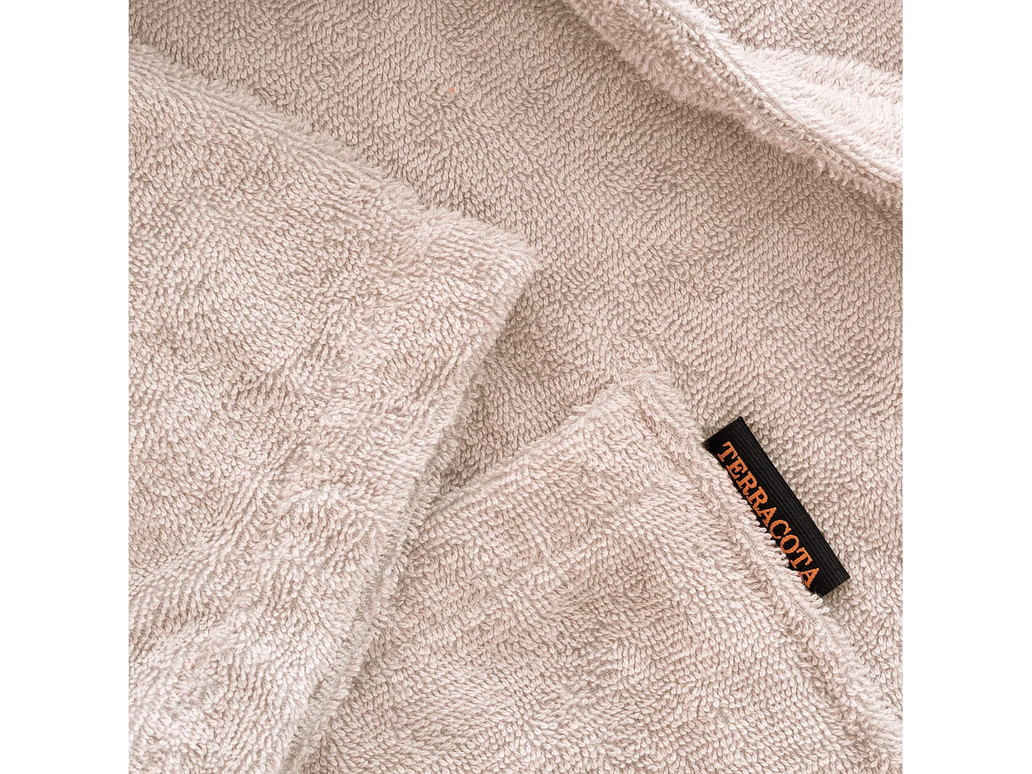 Albornoz 100% algodÃ³n peinado 650 gr. Natural - XS/S