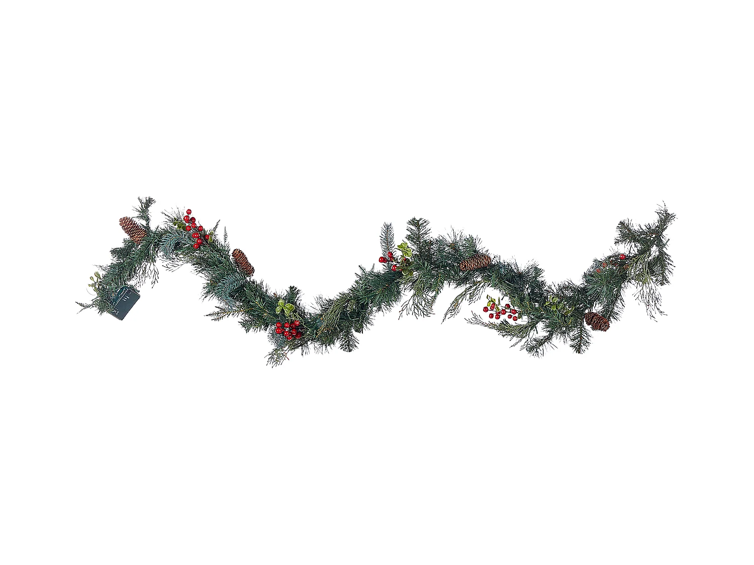 Guirlande de Noël LED ELBRUS 180 cm Vert