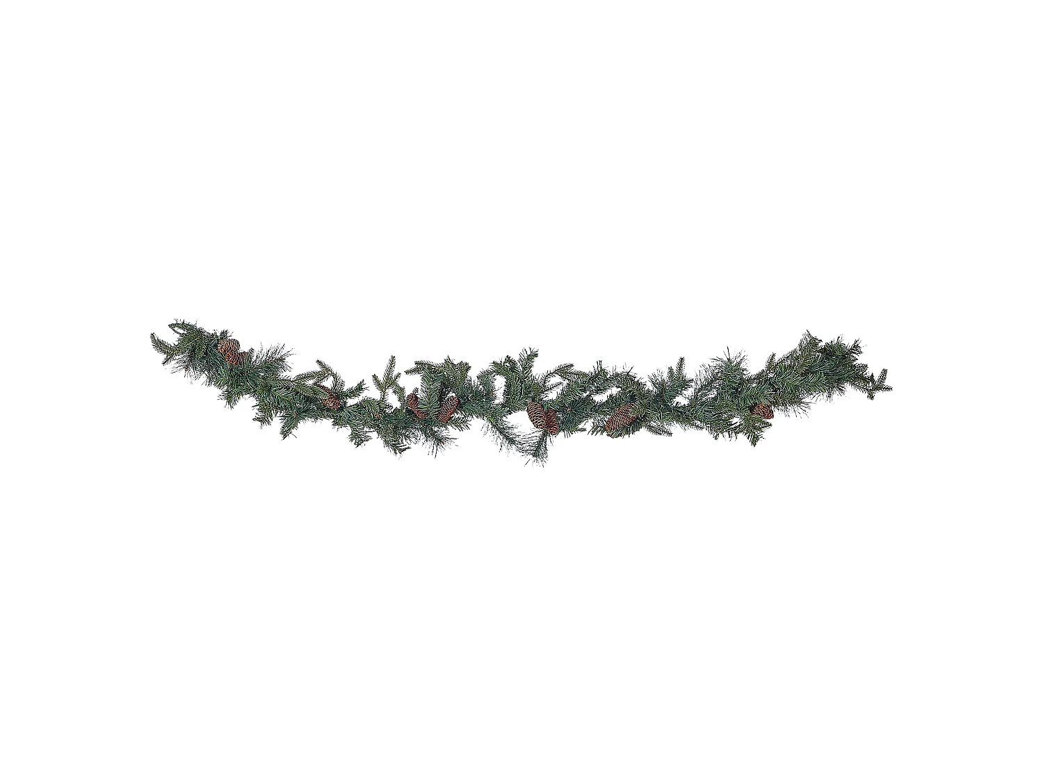 Guirlande 180 cm verte à lampes LED KAMERUN