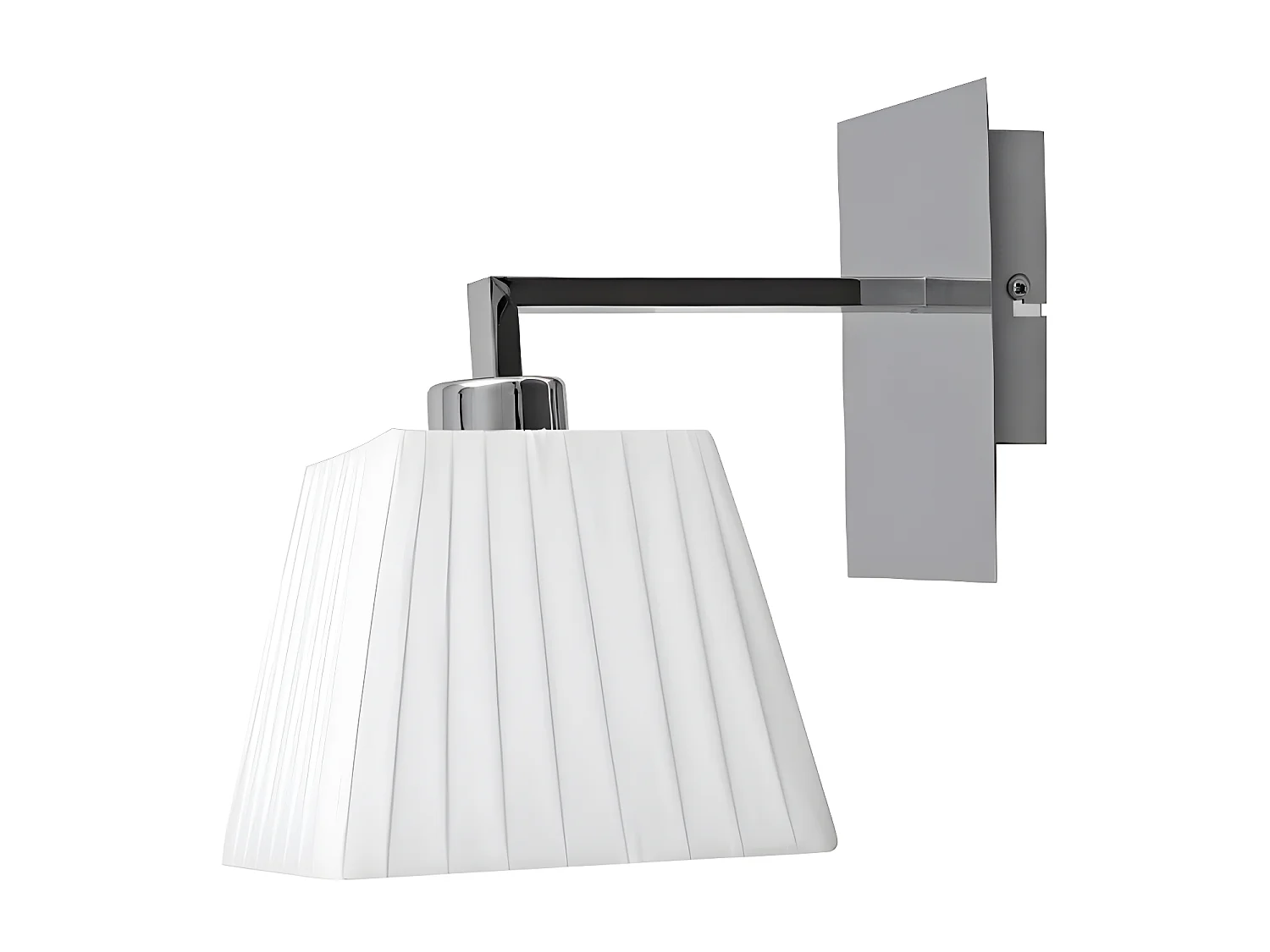 Lampa ścienna Gwiazda, Srebrny, 25x15,5x24,5 cm, EPIKASA