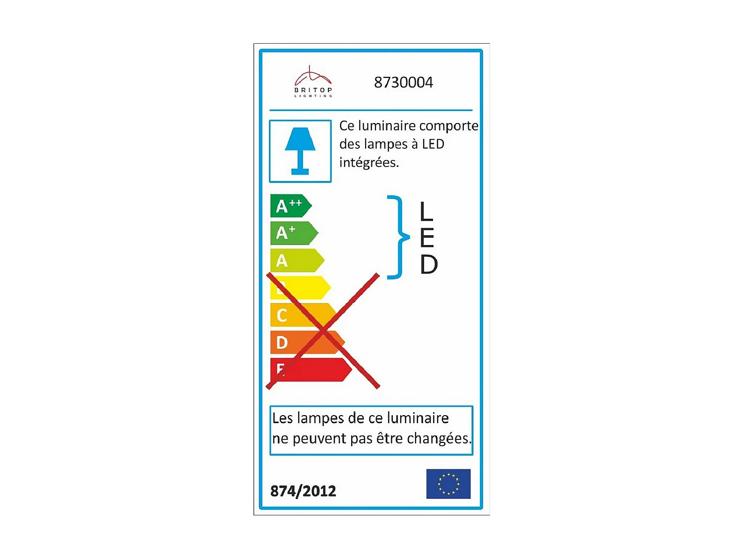 Candeeiro de Parede Drop, Branco, 56,6x4x7 cm, EPIKASA