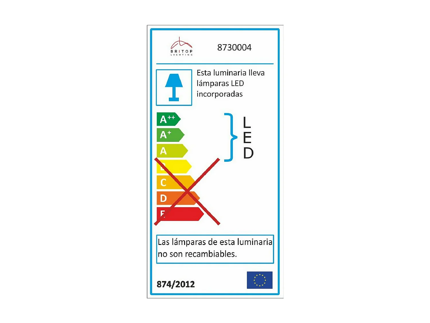 Candeeiro de Parede Drop, Branco, 56,6x4x7 cm, EPIKASA
