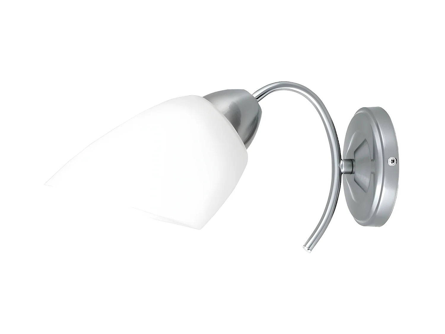 Wandlamp Viletta - Zilver - 15,5x11x31 cm - EPIKASA