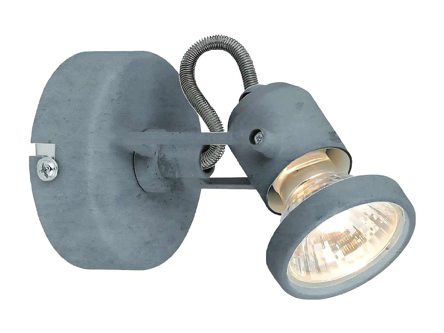 Spot d'Intérieur Concreto, Gris, 10x7,5x11 cm, EPIKASA