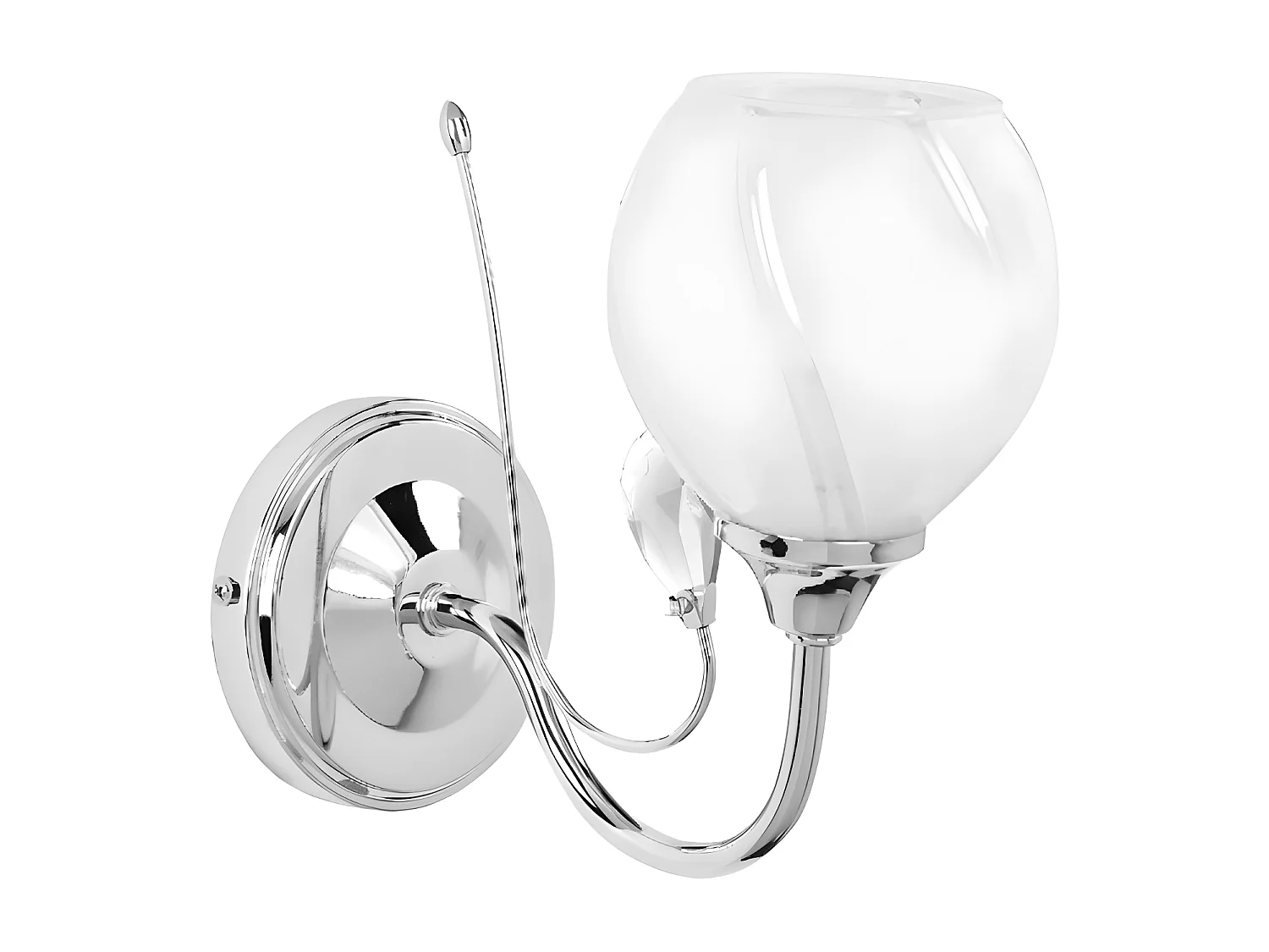 Wandlamp Alanis - Zilver - 22x12x21 cm - EPIKASA