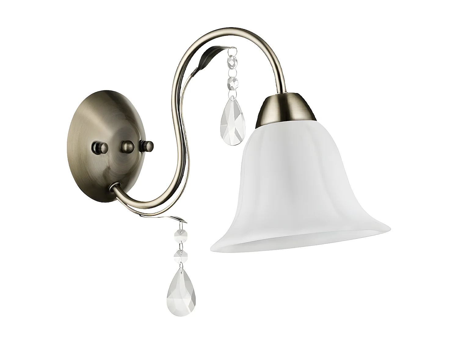 Wandlamp Anna - Messing - 31x37x18 cm - EPIKASA