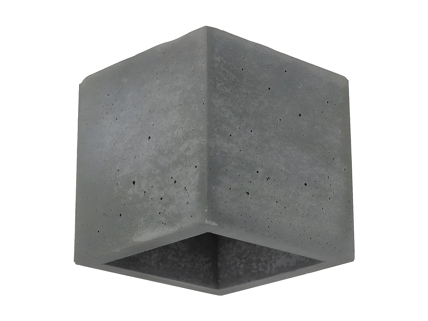 Foco Block, Gris, 13x13x13 cm, EPIKASA