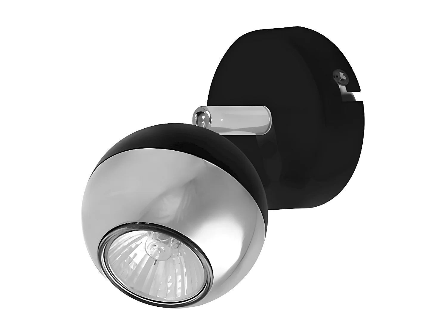 Candeeiro Bianca, Preto, 8x8x14 cm, EPIKASA