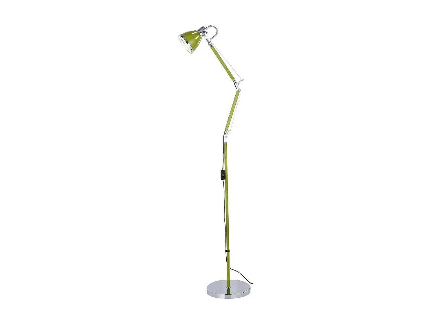 Lampadaire Jerona, Vert, 27,5x27,5x180 cm, EPIKASA
