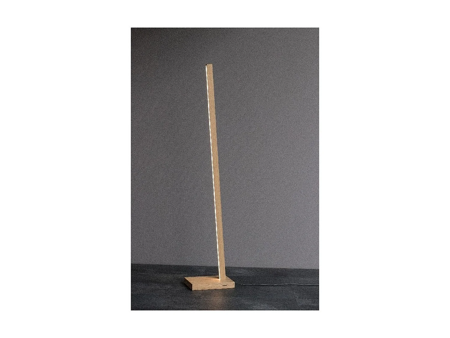 Candeeiro de Pé Linus, Castanho, 20x30x150 cm, EPIKASA