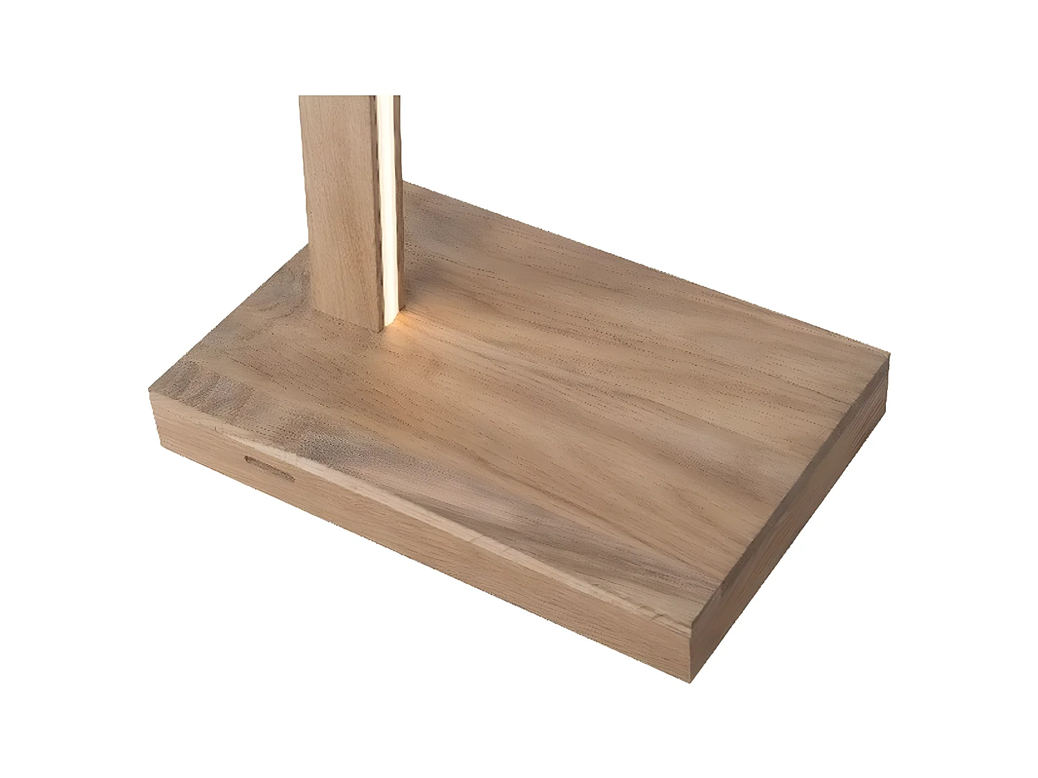 Lampada da Terra Linus, Marrone, 20x30x150 cm, EPIKASA