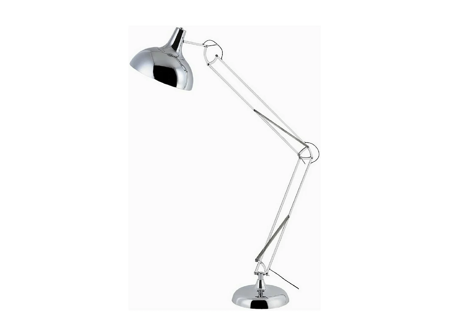 Staande Lamp Adelaida - Zilver - 110x38x167 cm - EPIKASA