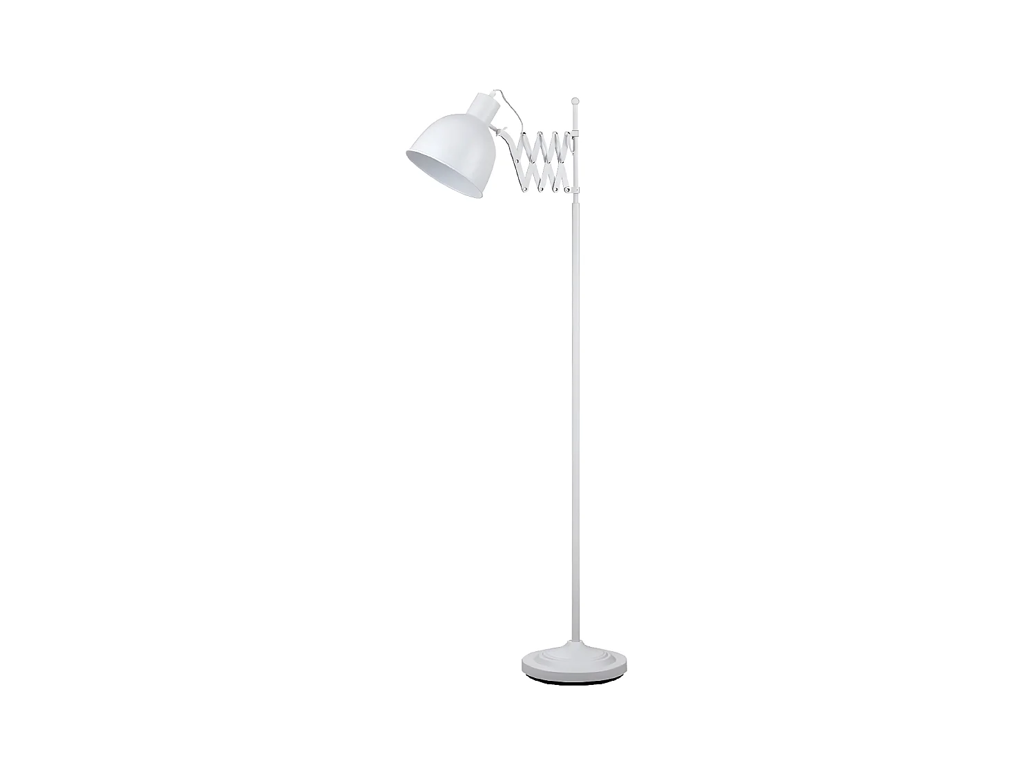 Lámpara de Pie Talaro, Blanco, 40x26x146 cm, EPIKASA