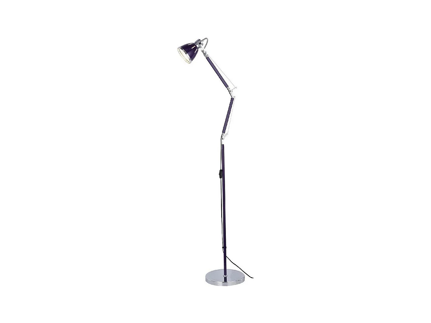 Candeeiro de Pé Jerona, Púrpura, 27,5x27,5x180 cm, EPIKASA