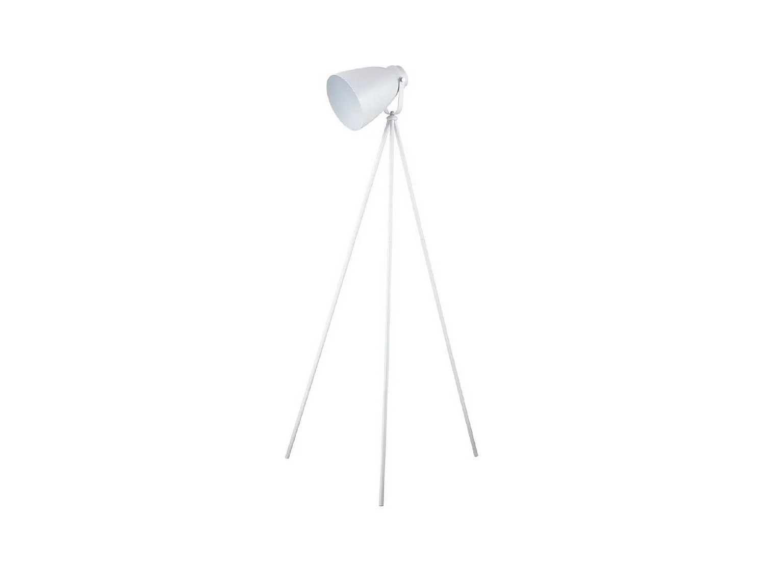 Lampadaire Marla, Blanc, 21x21x154 cm, EPIKASA