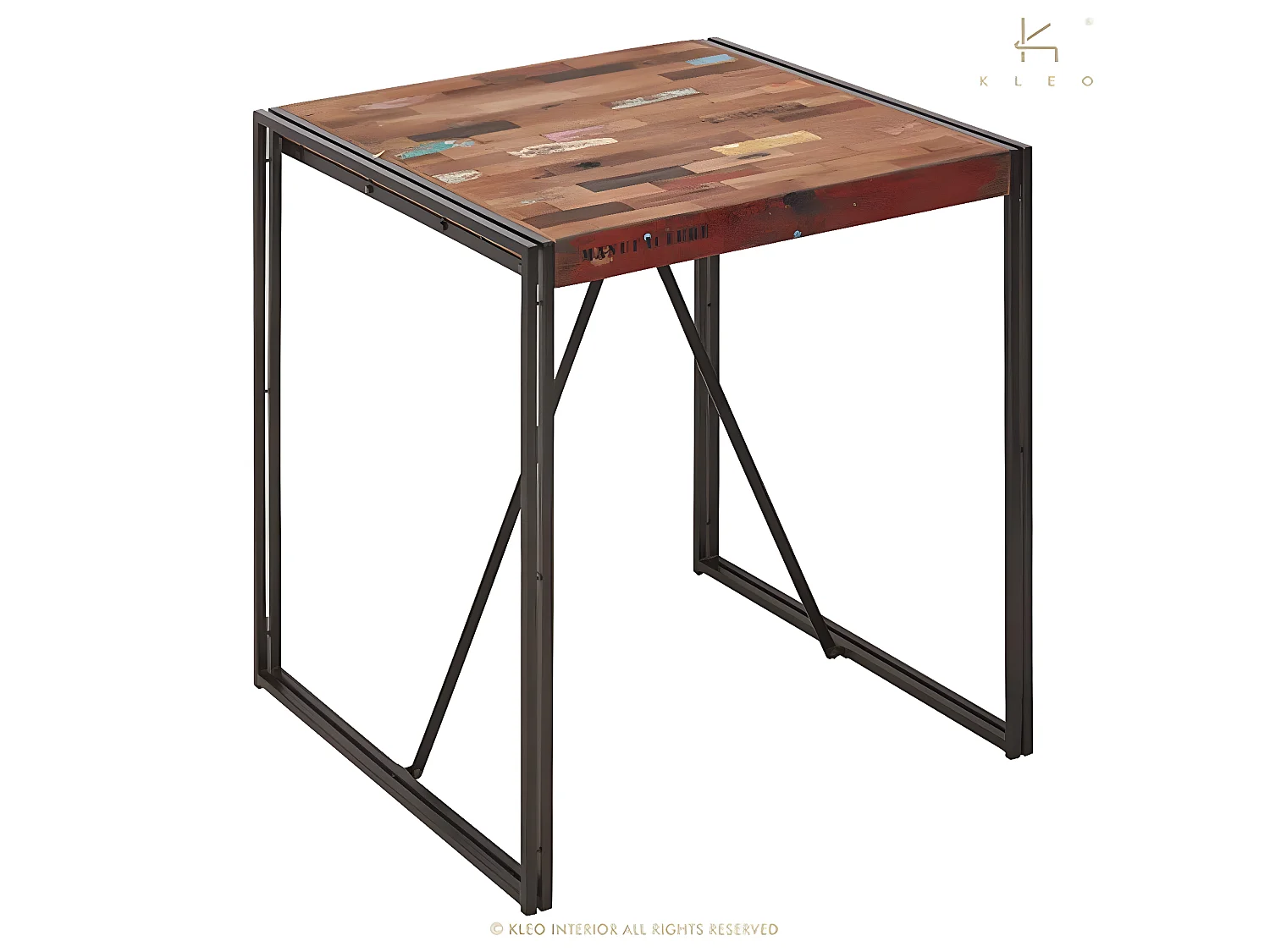 Nautical, table haute L100