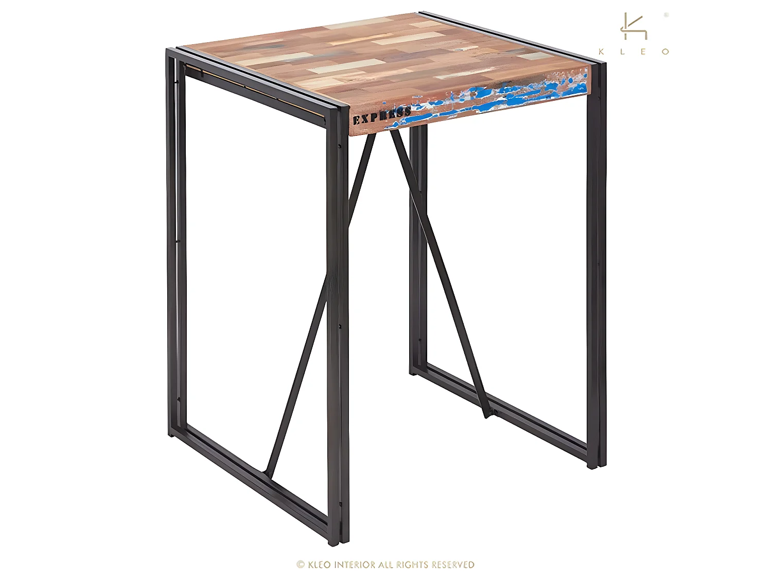 Nautical, table haute L80