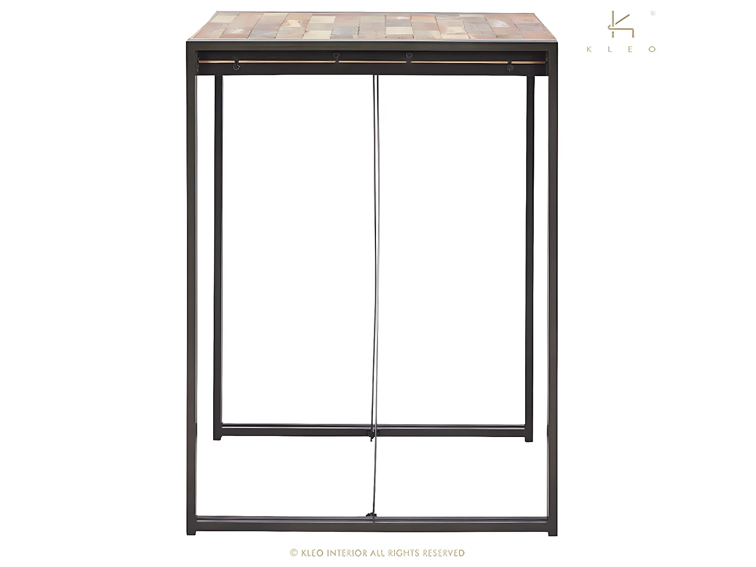 Nautical, table haute L80