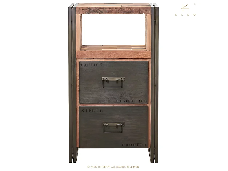 Nautical, meuble 2 tiroirs