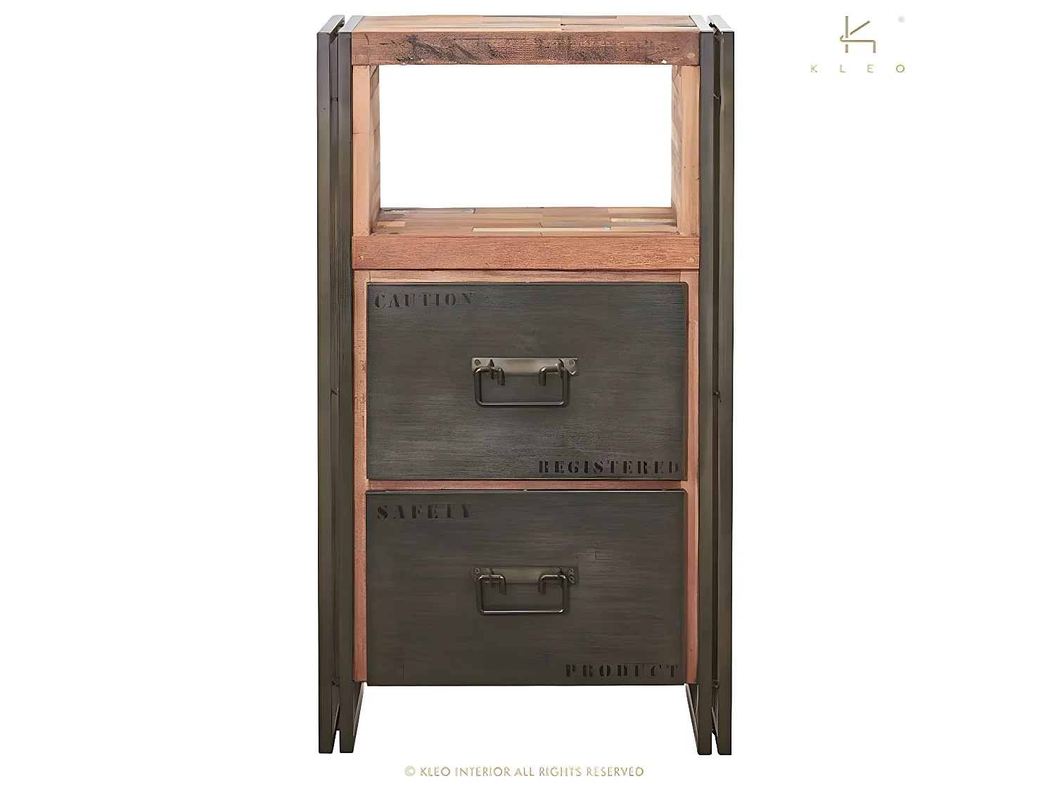 Nautical, meuble 2 tiroirs