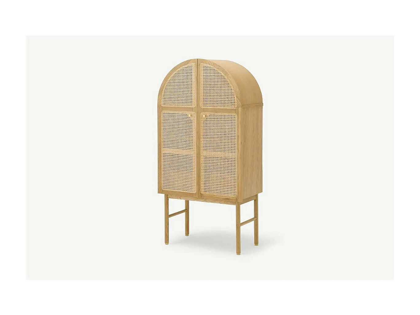 Ankhara armoire rotin naturel