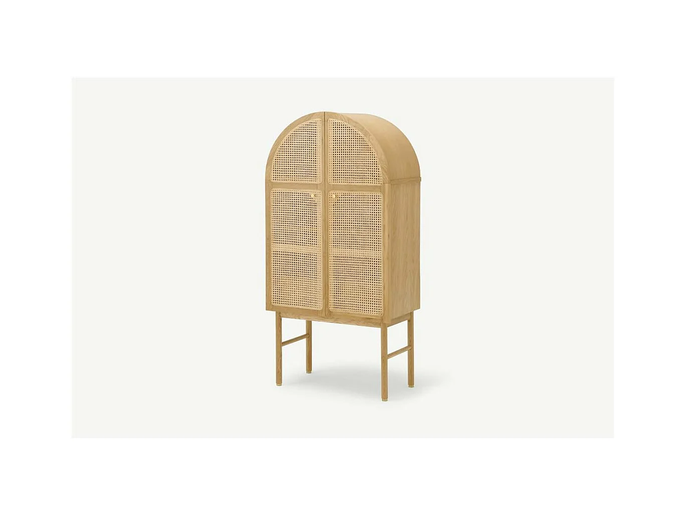 Ankhara armoire rotin naturel