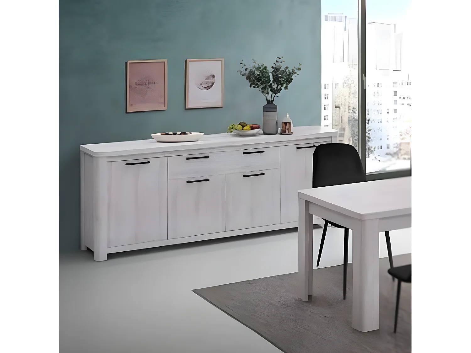 Buffet 4 portes 1 tiroir Olivos