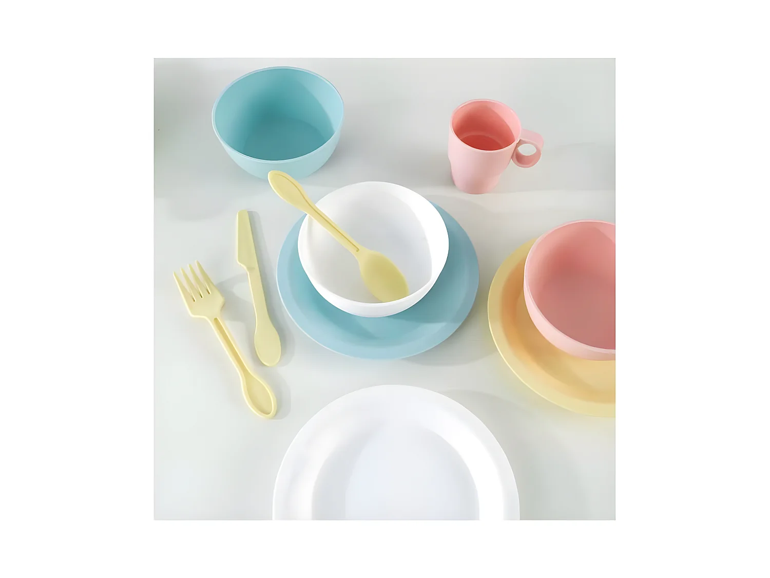 Set di pentole per bambini 27 pezzi piatti e utensili