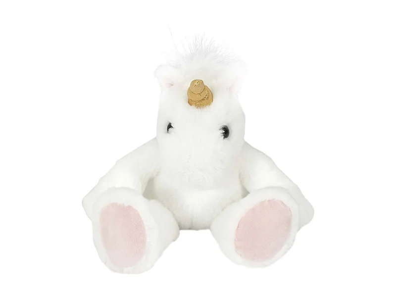 Peluche Licorne 30cm Blanc