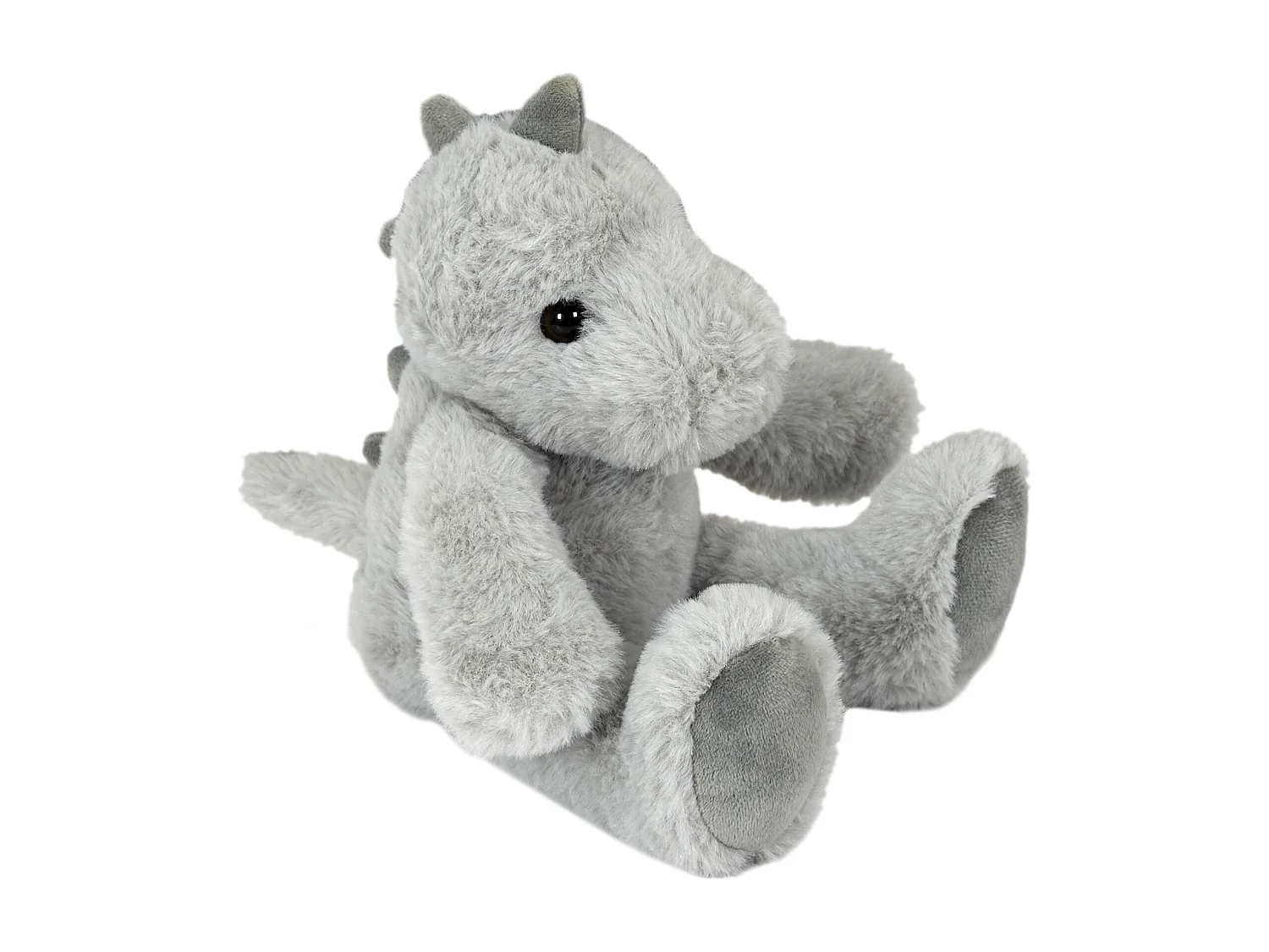 Peluche Dinosaure 30cm Gris