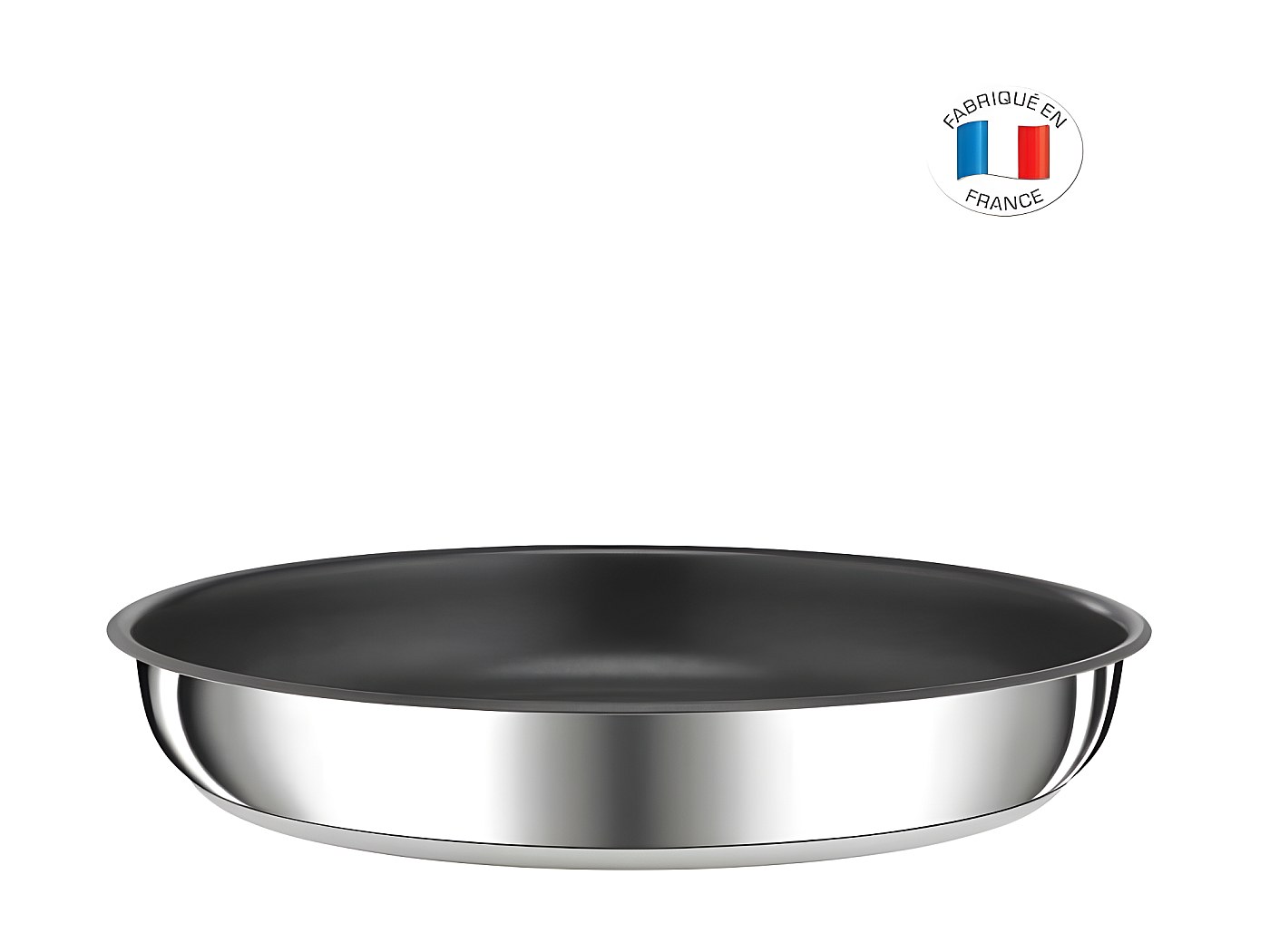 TEFAL L9730602 INGENIO Padella 28 Cm – Antiaderente Titanio 6x, Manico Rimovibile (venduto Separatamente), Adatta A Induzione, Prodotta In Francia
