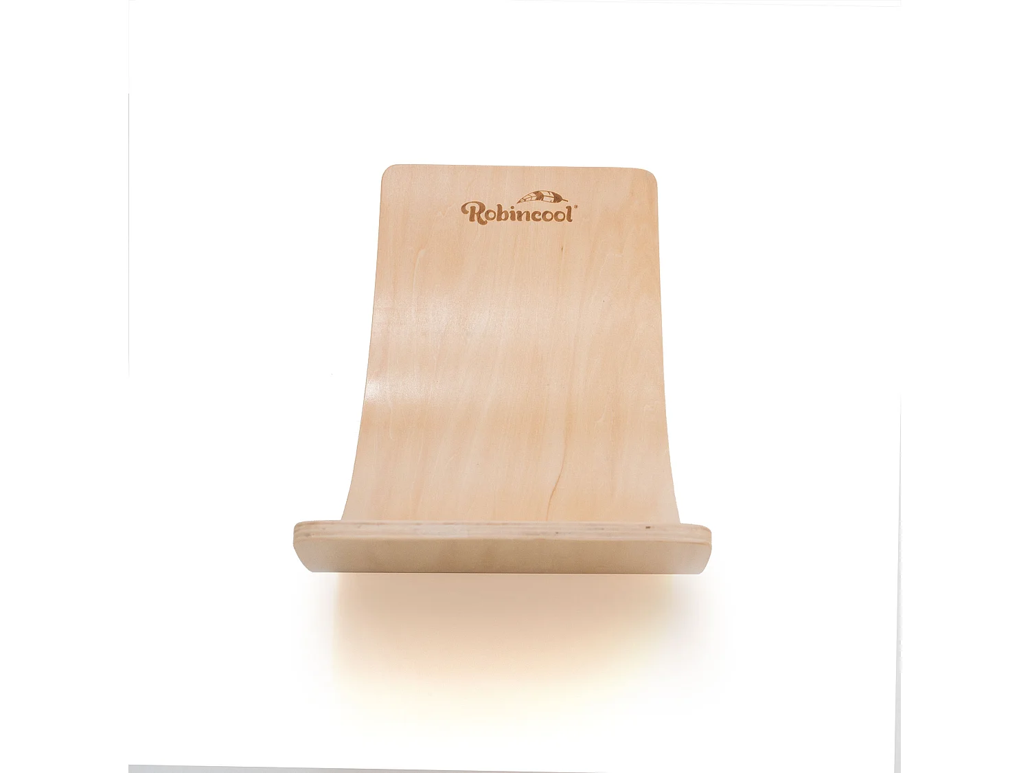 Tabla de Equilibrio Montessori Robincool Curvy 82x30x19 cm Madera Ecológica | Certificado CE | Peso Máximo 60 Kg | Tabla Curva Wobbel | Balance Board