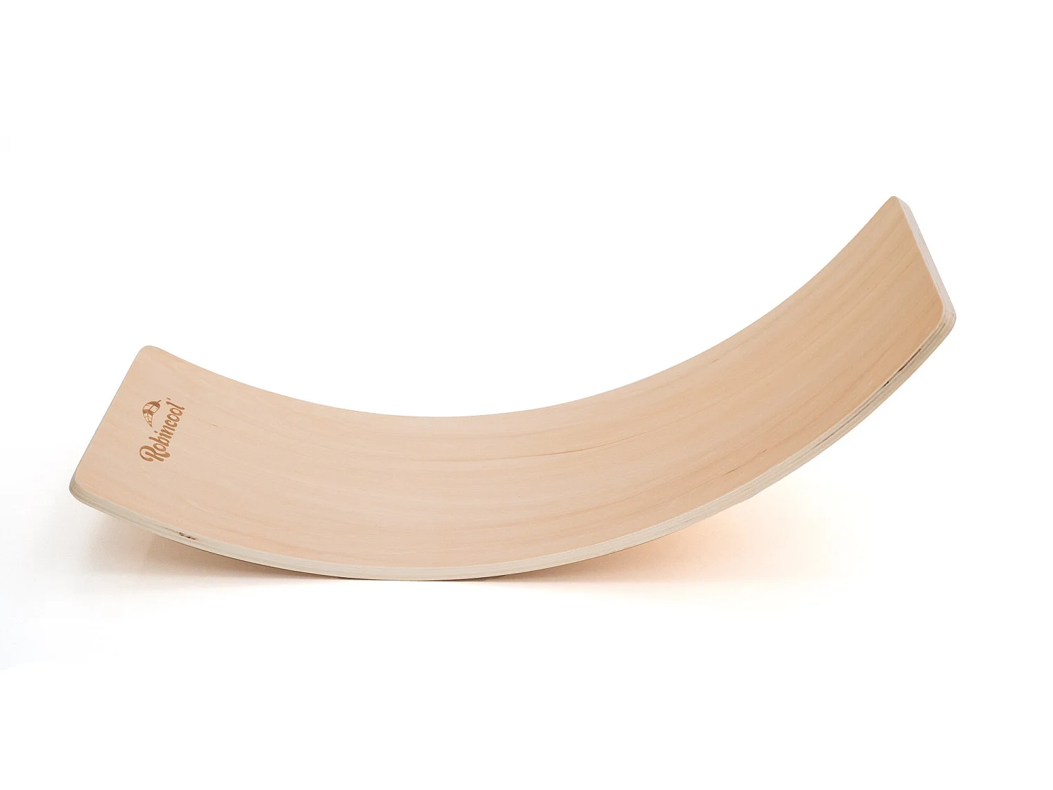 Tabla de Equilibrio Montessori Robincool Curvy 82x30x19 cm Madera Ecológica | Certificado CE | Peso Máximo 60 Kg | Tabla Curva Wobbel | Balance Board