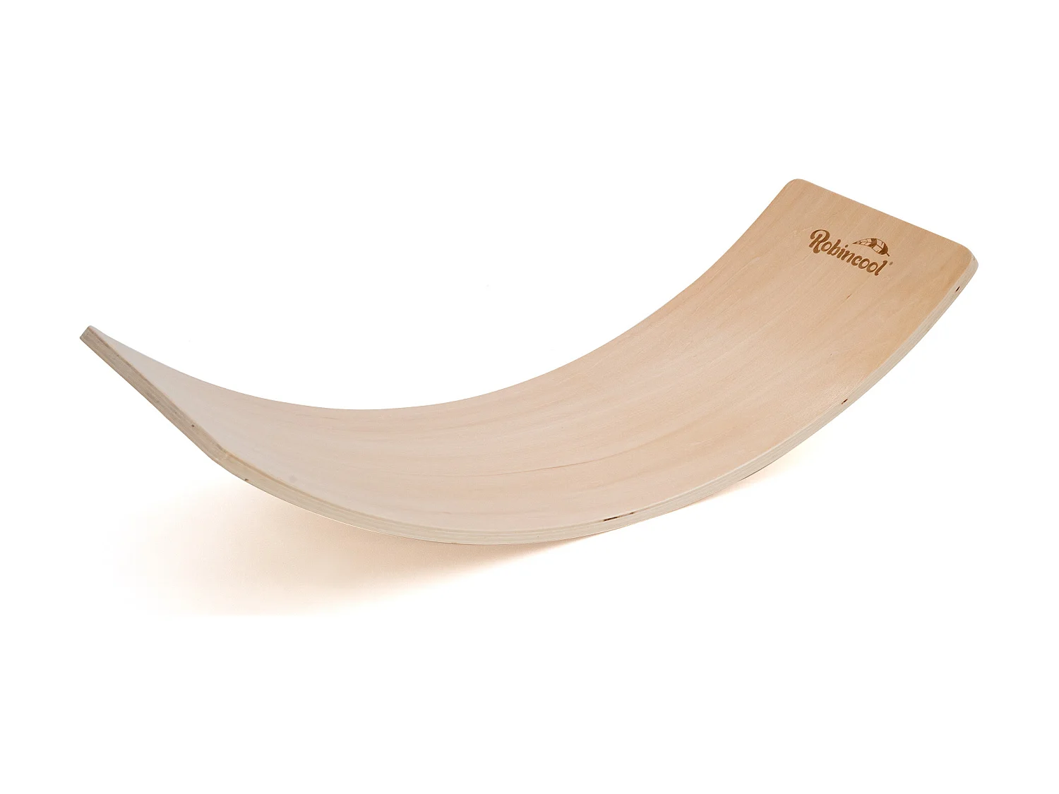 Planche d'Équilibre Montessori Méthode Pikler Robincool Curvy 82x30x19 cm en Bois Écologique Poids Maximum 60 Kg