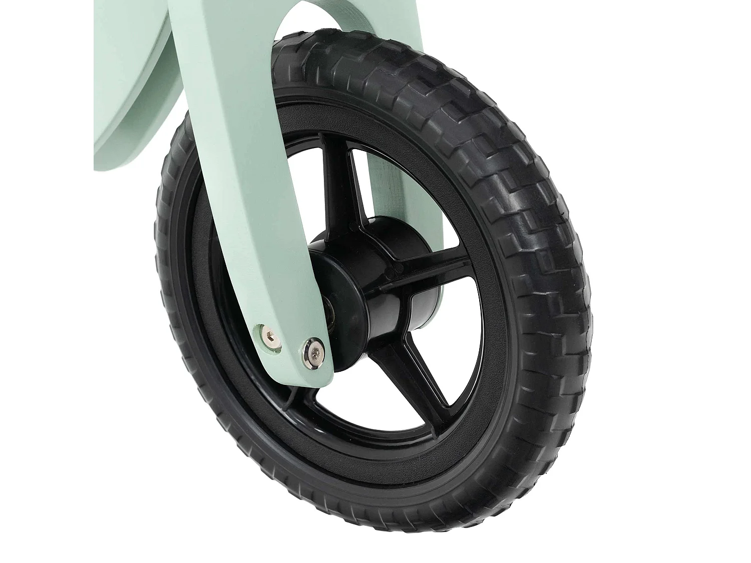 Moto per Bambini Senza Pedali Montessori Robincool Motorbike 73x27x51 cm Triciclo in Legno Ecologico Color Verde