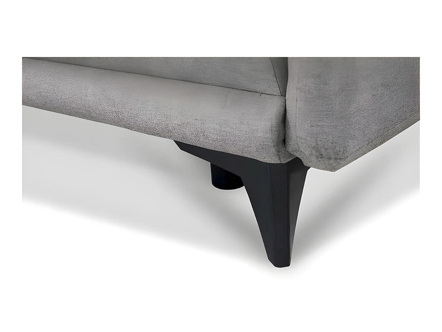 Canapé convertible 3 places tissu ROZI 3DL11 210x99cm Capuccino