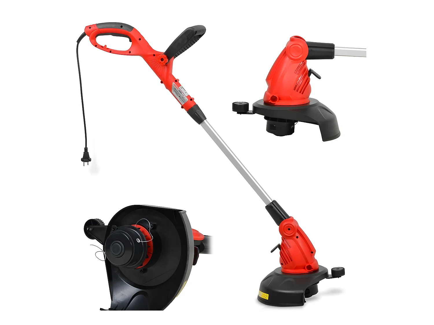 Hecht 530 Coupe herbe Coupe bordure électrique léger 550W 10 000tr/min