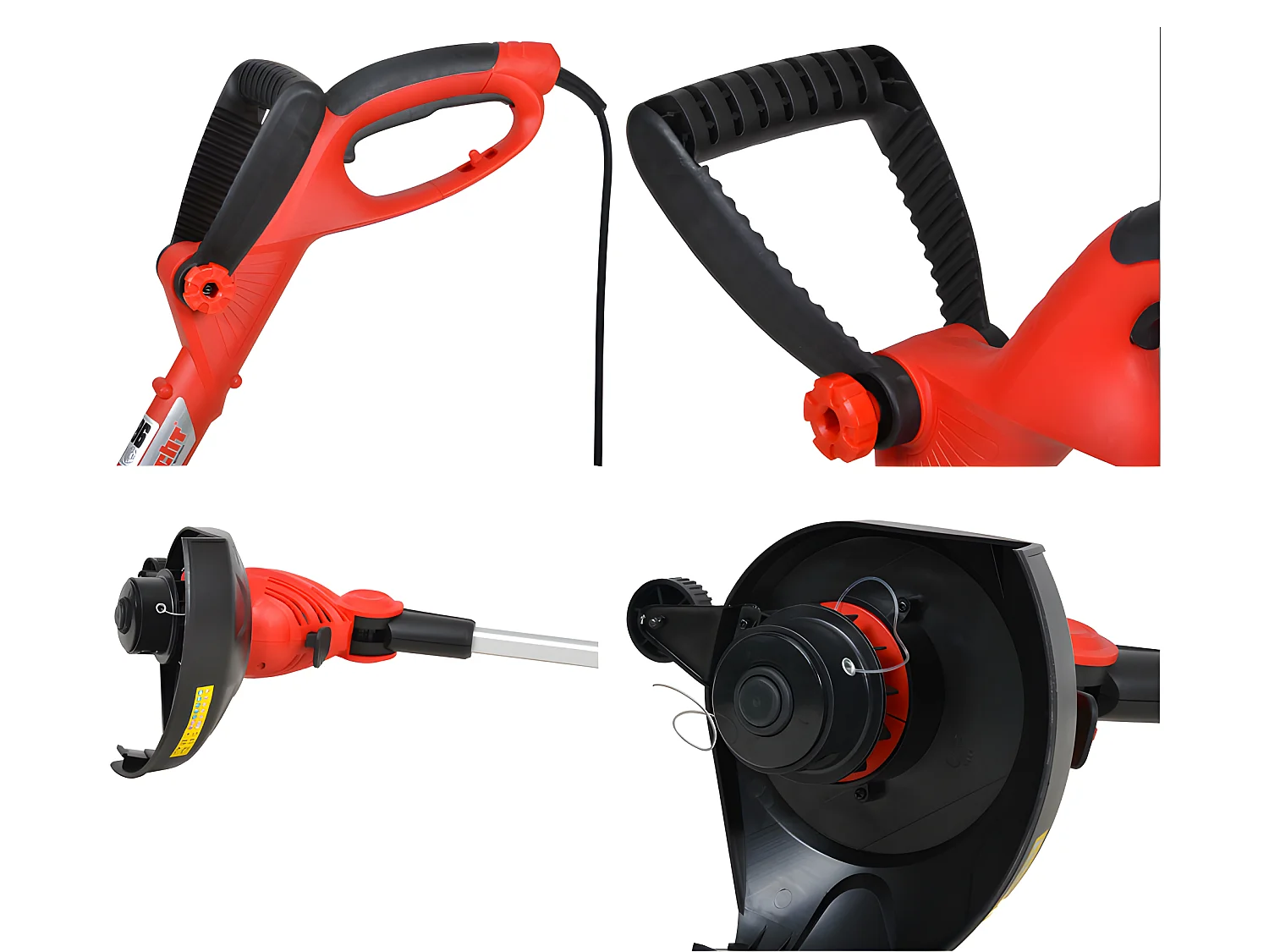 Hecht 530 Coupe herbe Coupe bordure électrique léger 550W 10 000tr/min