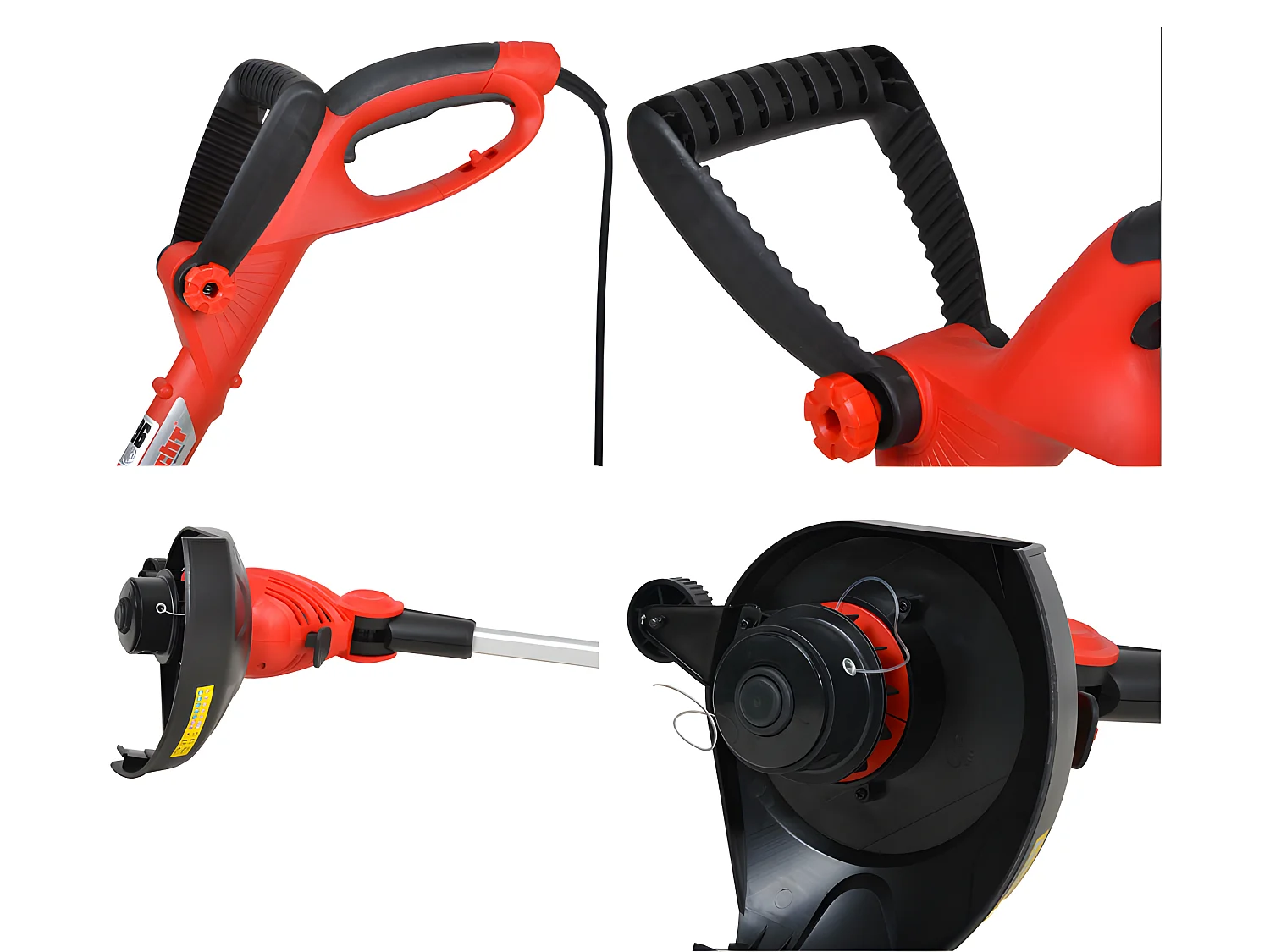 Hecht 530 Coupe herbe Coupe bordure électrique léger 550W 10 000tr/min