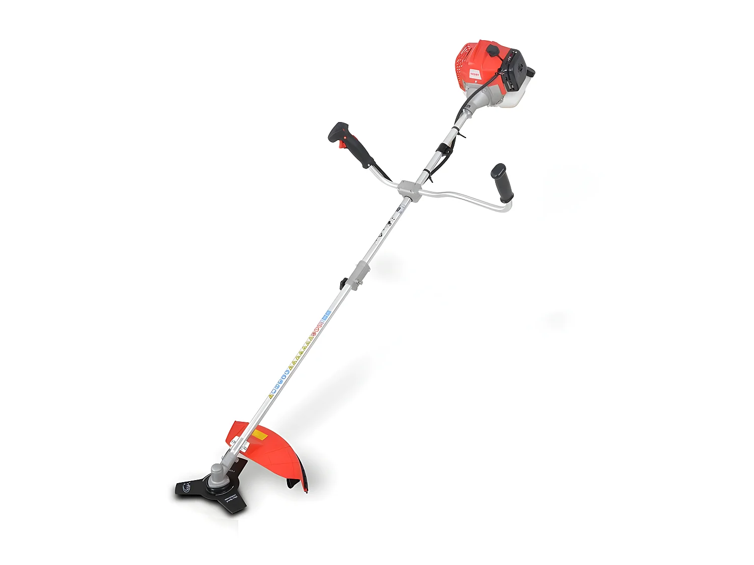 Hecht 152 BTS Débroussailleuse Coupe bordures essence 2temps à 3 dents de haute qualité largeur de coupe 430mm