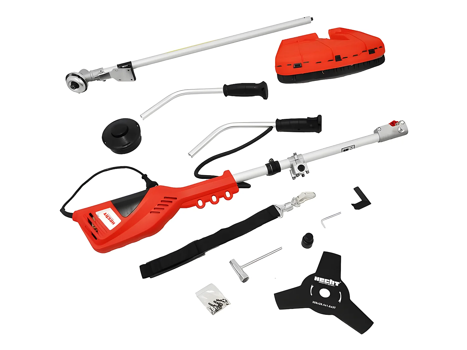 Hecht jardin 1445 Debroussailleuse electrique 1400W BB LOISIR