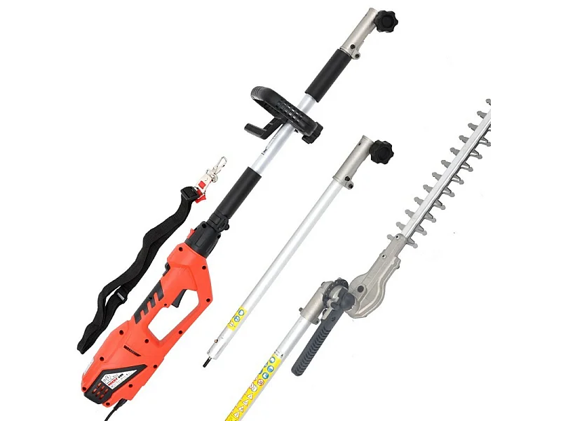 Hecht jardin 695 Taille haies telescopique electrique 900W pour arbustes et buissons