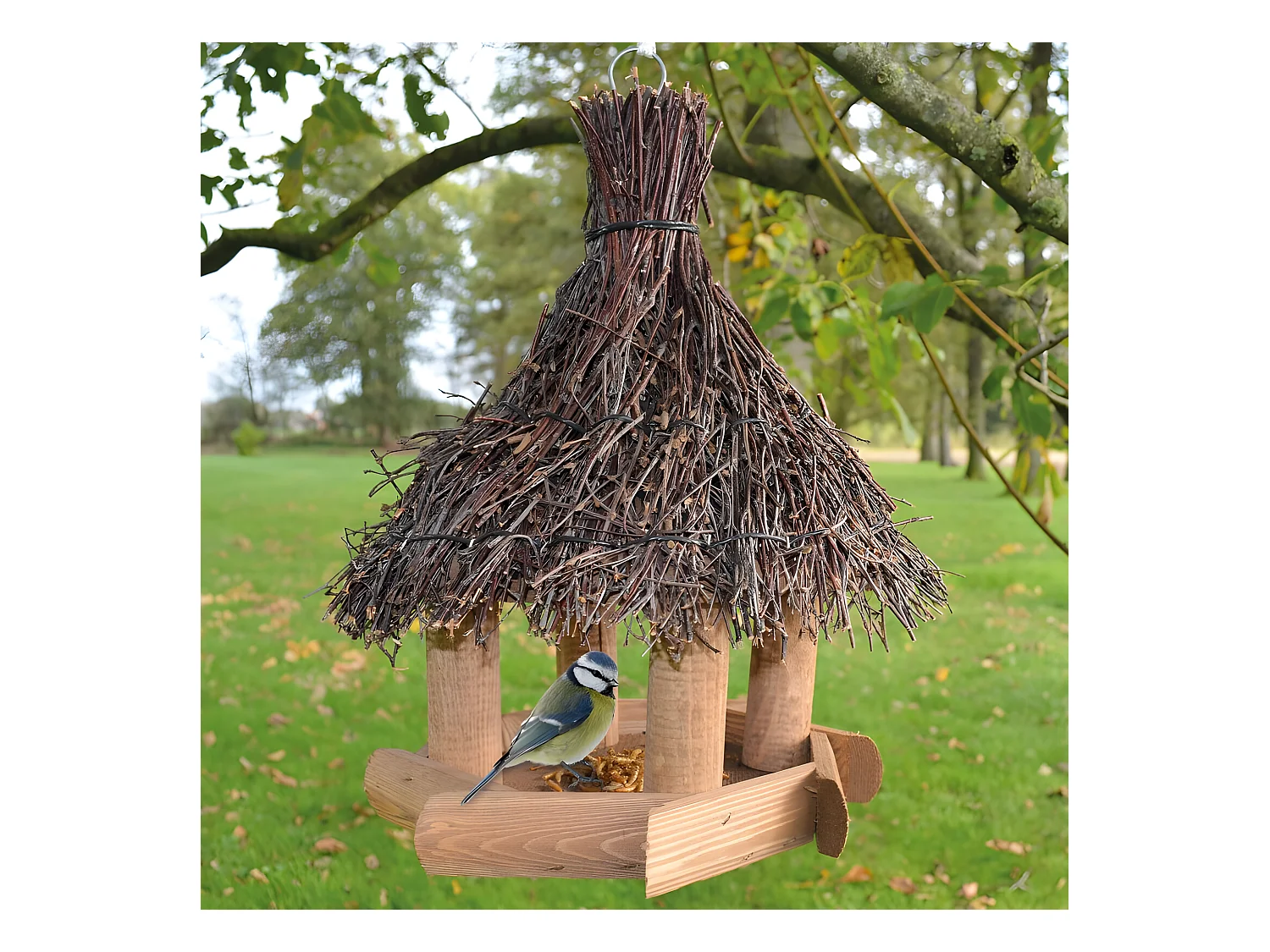 Mangeoire oiseaux extérieur stable pour oiseaux sauvage Modele:Sweet Home 311