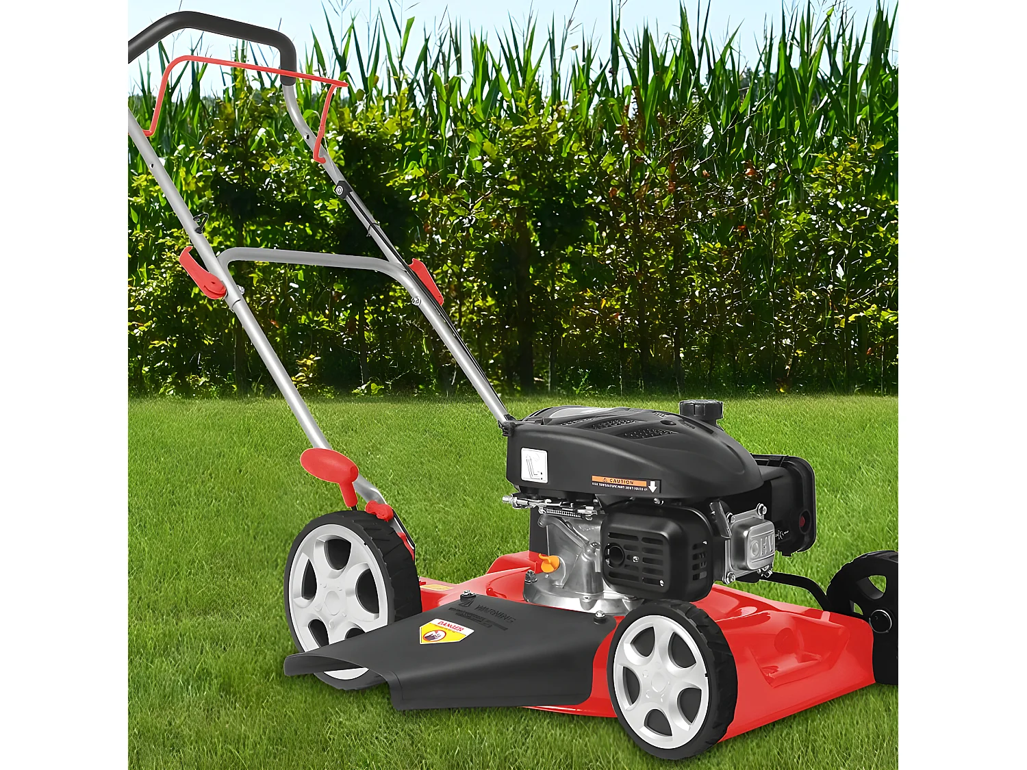 Hecht jardin 5511 Tondeuse a gazon a essence 4temps monocylindre