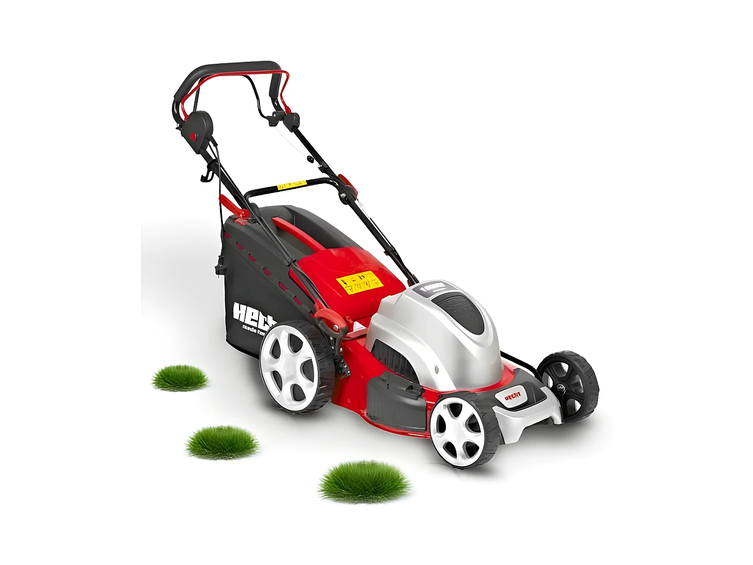 Hecht jardin 1805 S Tondeuse a gazon electrique 5en1 1800W largeur coupe 46cm