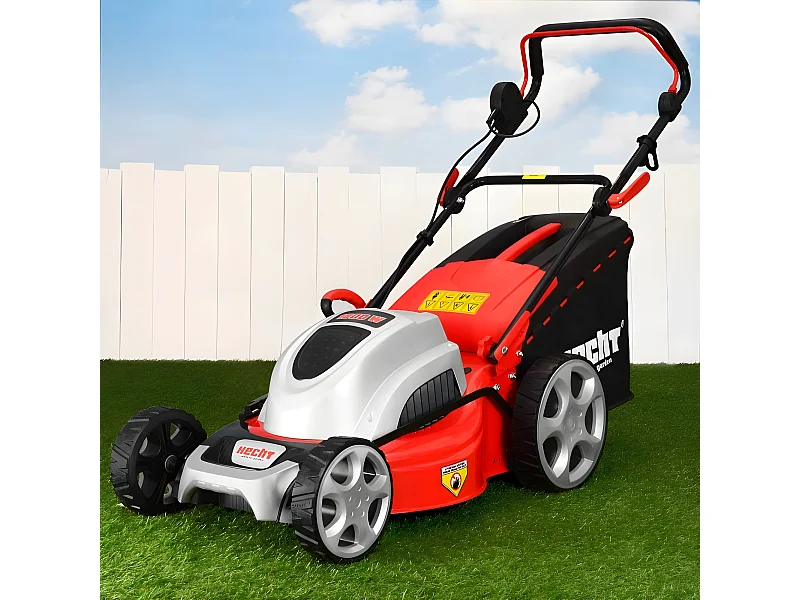 Hecht jardin 1805 S Tondeuse a gazon electrique 5en1 1800W largeur coupe 46cm