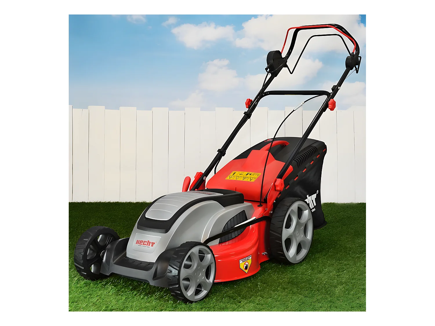 Hecht jardin 1803 S Tondeuse a gazon electrique 5en1 1800 W