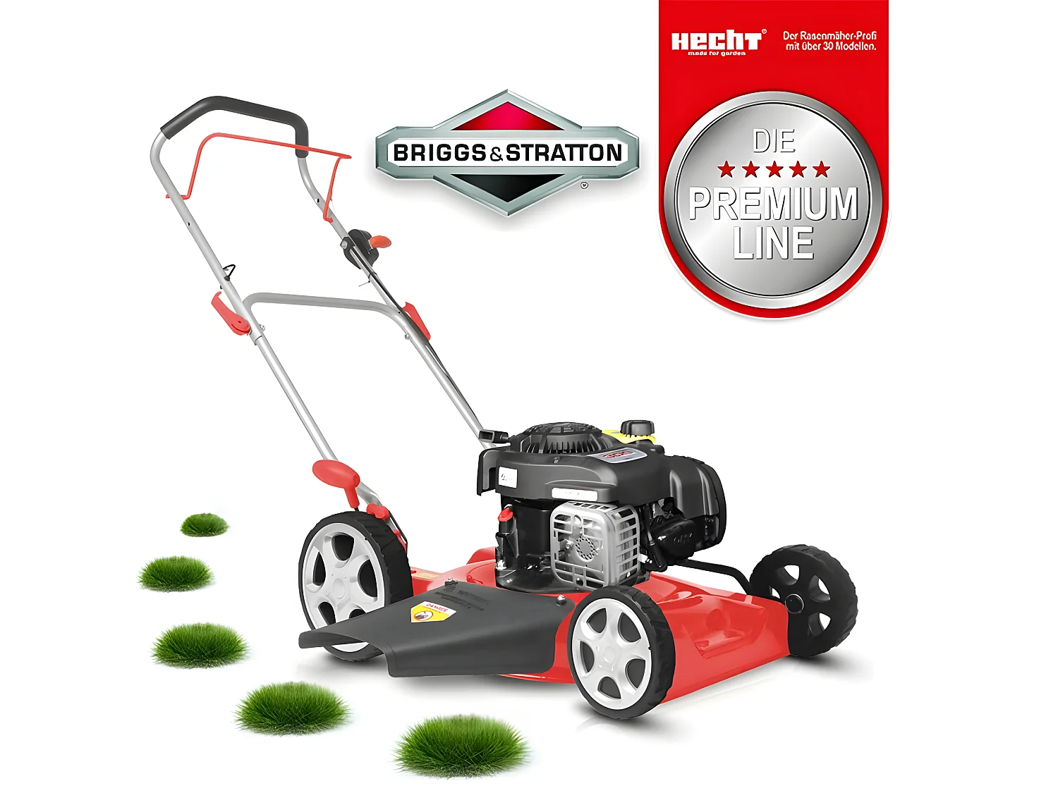 Hecht jardin 5511 BS Tondeuse a gazon a essence 4temps